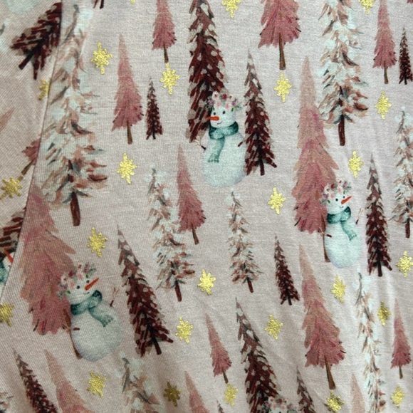Posh Peanut Pink Christmas Pajamas - Picture 3 of 4